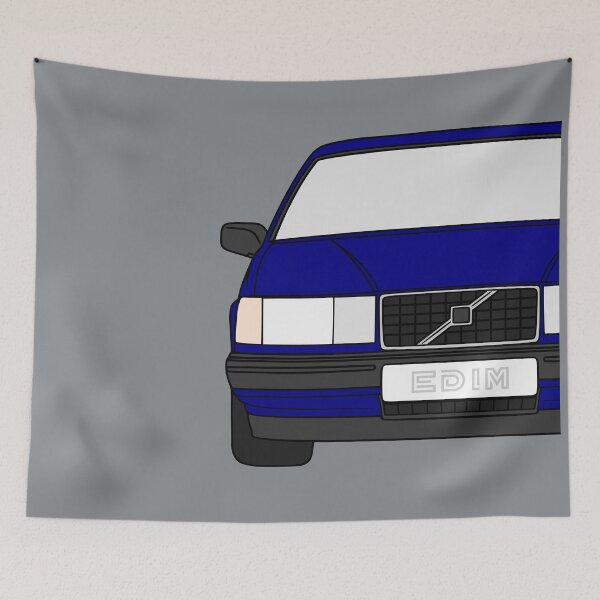 Item preview, 940 Turbo USA eggcrate blue color best t-shirt design swedishmetal designed and sold by EdimDesign.