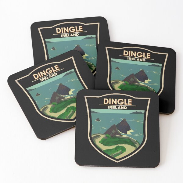 Item preview, Dingle Peninsula Ireland Travel Badge designed and sold by KrisSidDesigns.