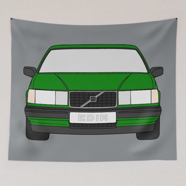 Item preview, 940 Turbo USA eggcrate green color best t-shirt design swedishmetal designed and sold by EdimDesign.