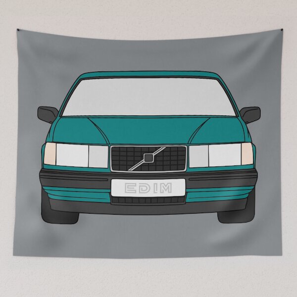 Item preview, 940 Turbo USA eggcrate torquoise color best t-shirt design swedishmetal designed and sold by EdimDesign.