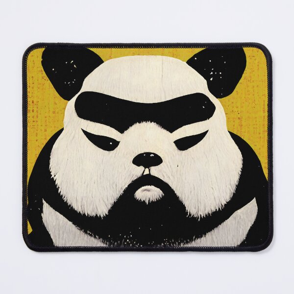 Item preview, Sumo Panda Pop Art 5 designed and sold by AiBroughtToLife.