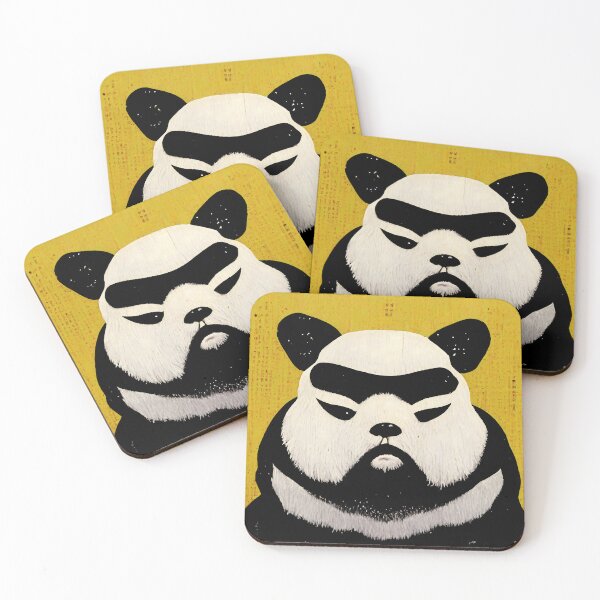 Item preview, Sumo Panda Pop Art 5 designed and sold by AiBroughtToLife.