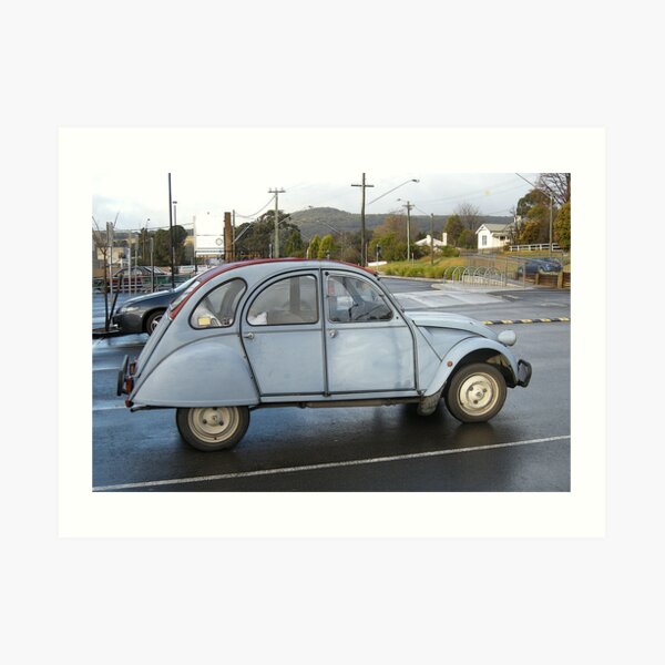 Citroen 2CV Art Print