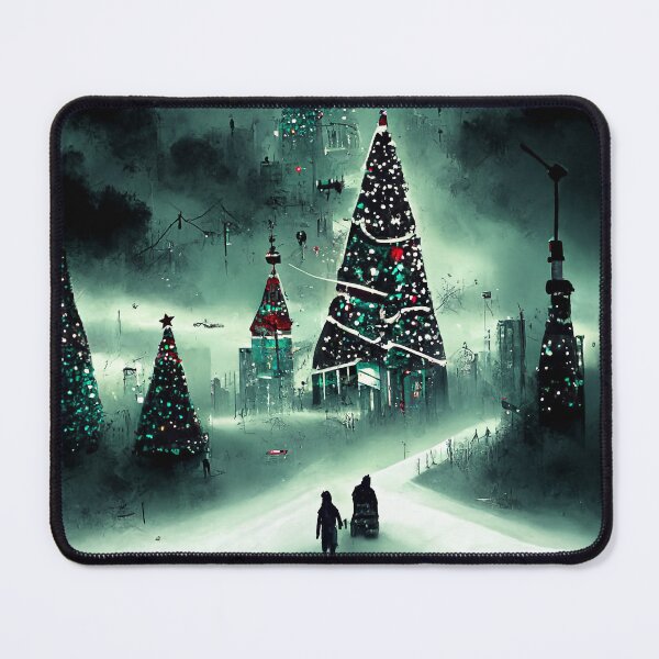 Item preview, Dystopian Christmas Wonderland Geeting designed and sold by JinxedMonster.