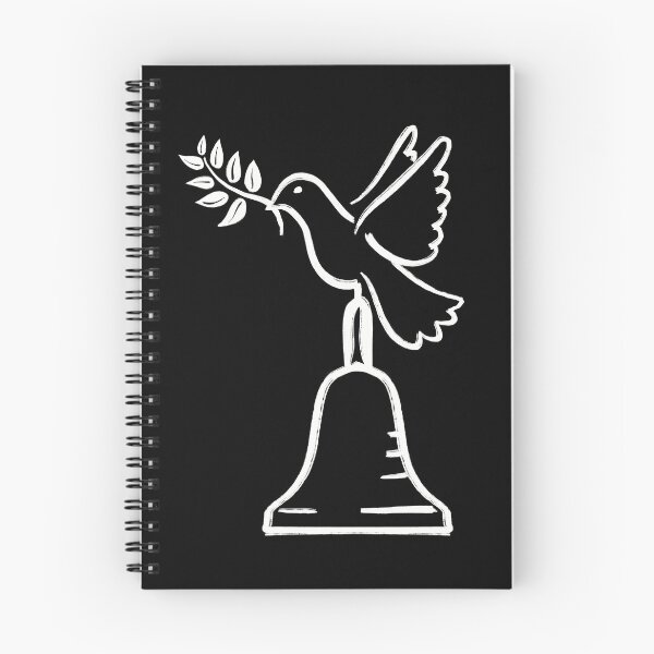 Item preview, Peace Dove And Handbell white variant designed and sold by SubtleSplit.