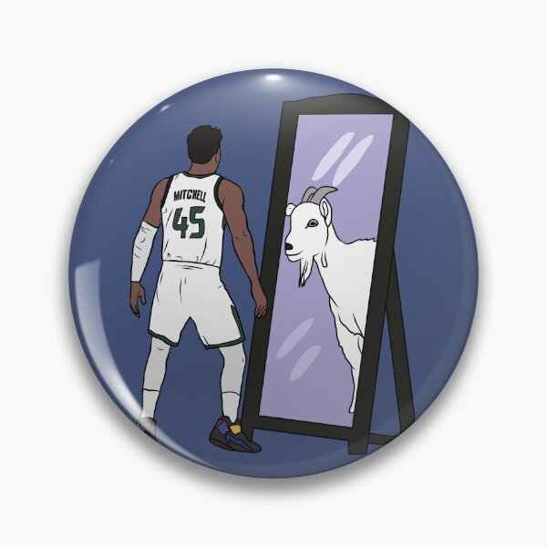 Item preview, Donovan Mitchell Mirror GOAT (Utah) designed and sold by RatTrapTees.