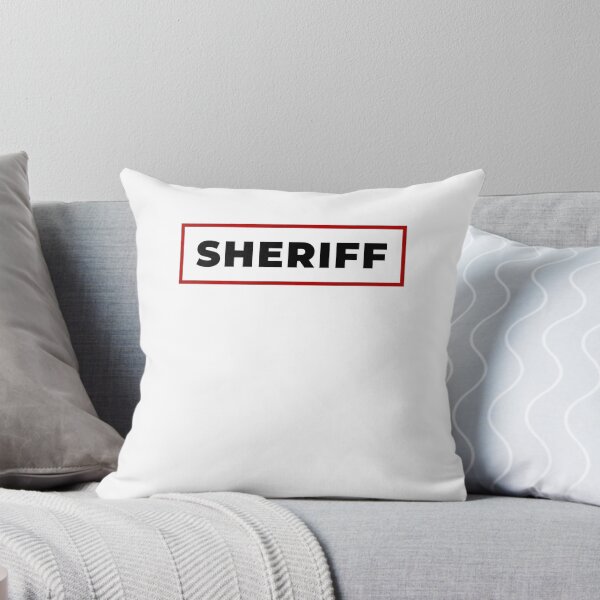 Item preview, Sheriff with red frame designed and sold by SVPOD.