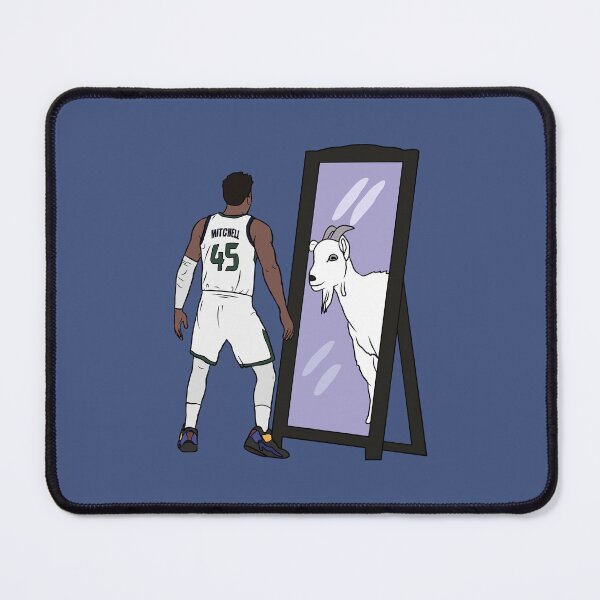 Item preview, Donovan Mitchell Mirror GOAT (Utah) designed and sold by RatTrapTees.