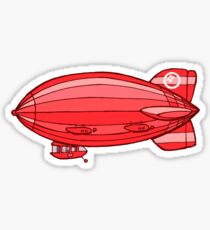 Little Red Zeppelin Sticker