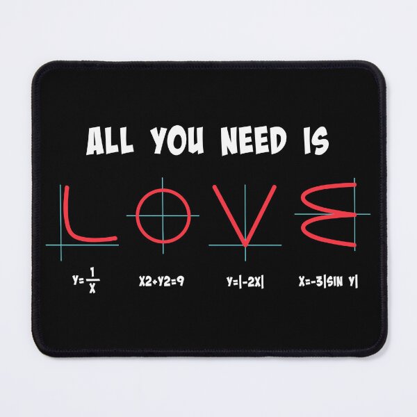 Item preview, Funny Math Joke All You Need is Math Love designed and sold by AndrewStep.