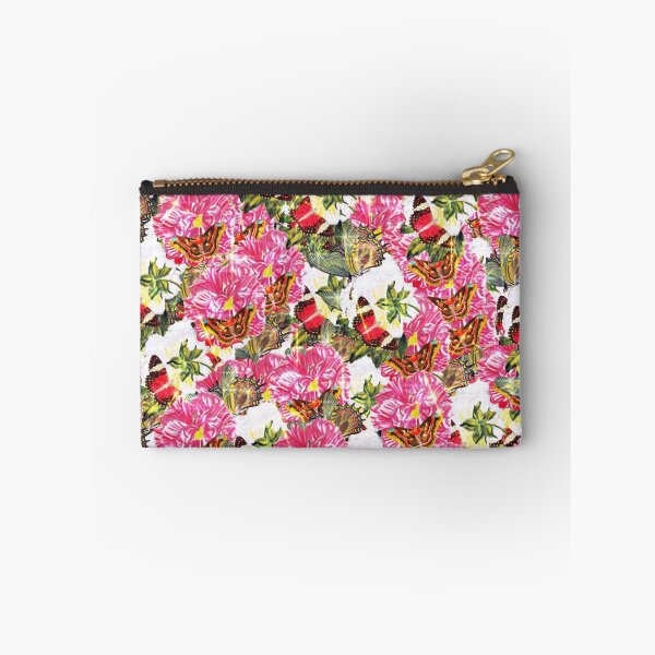 Artikelvorschau, Bunte zierliche Schmetterlinge und Blumen im nahtlosen Muster entworfen und verkauft von BeInTouch.