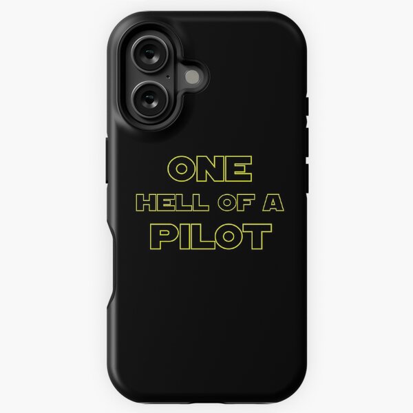 Vista previa del artículo con la obra «One Hell of a Pilot (Oro)», diseñado y vendido por buzzeldritch.
