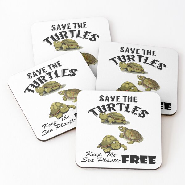 Item preview, Save the turtles keep the sea plastic free shirts, Save the turtles keep the sea plastic free masks, Save the turtles keep the sea plastic free stickers  designed and sold by Poussyarts.