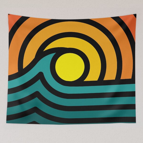 Item preview, Sun and Wave - Surf and sunshine designed and sold by AtticusGreen.