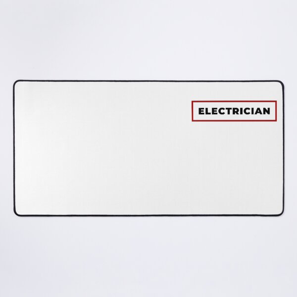 Item preview, Electrician with red frame designed and sold by SVPOD.