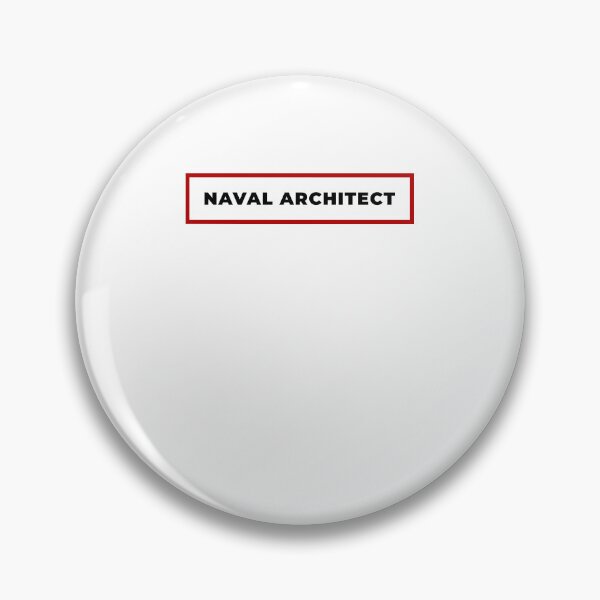 Item preview, Naval Architect with red frame designed and sold by SVPOD.