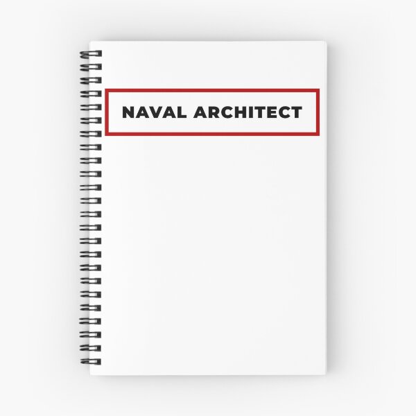 Item preview, Naval Architect with red frame designed and sold by SVPOD.