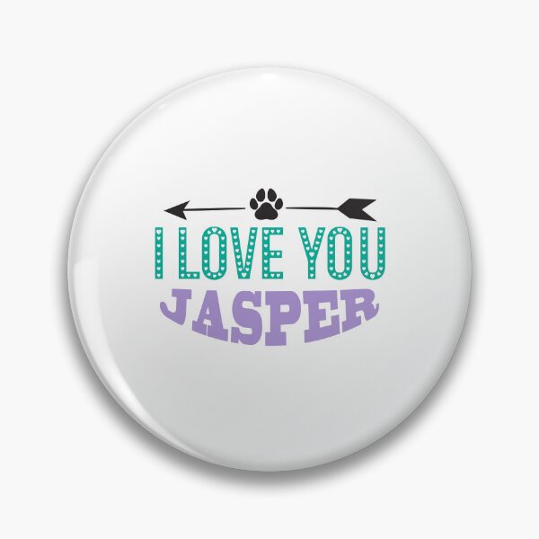 Item preview, Jasper Dog Love Tag Name designed and sold by PodiShawna.