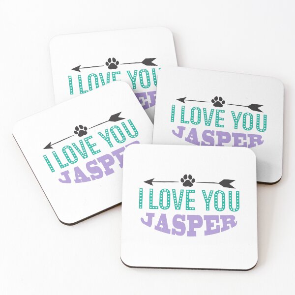 Item preview, Jasper Dog Love Tag Name designed and sold by PodiShawna.