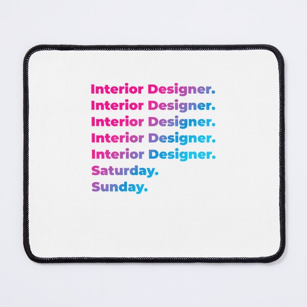 Item preview, Interior Designer work week designed and sold by SVPOD.