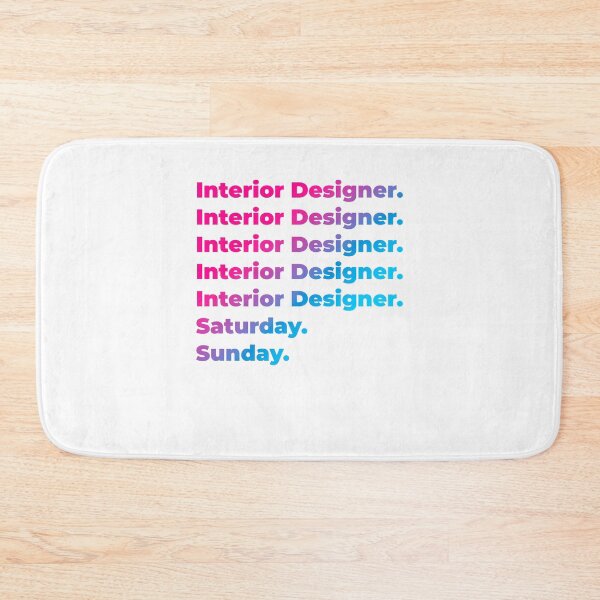 Item preview, Interior Designer work week designed and sold by SVPOD.