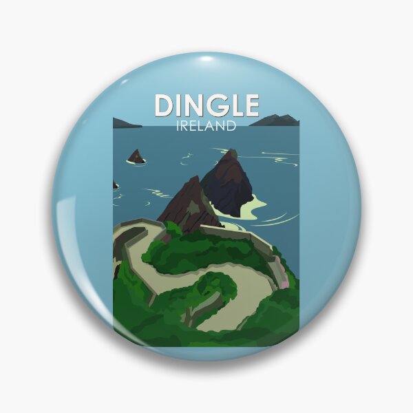Item preview, Dingle Peninsula Ireland Travel Vintage designed and sold by KrisSidDesigns.