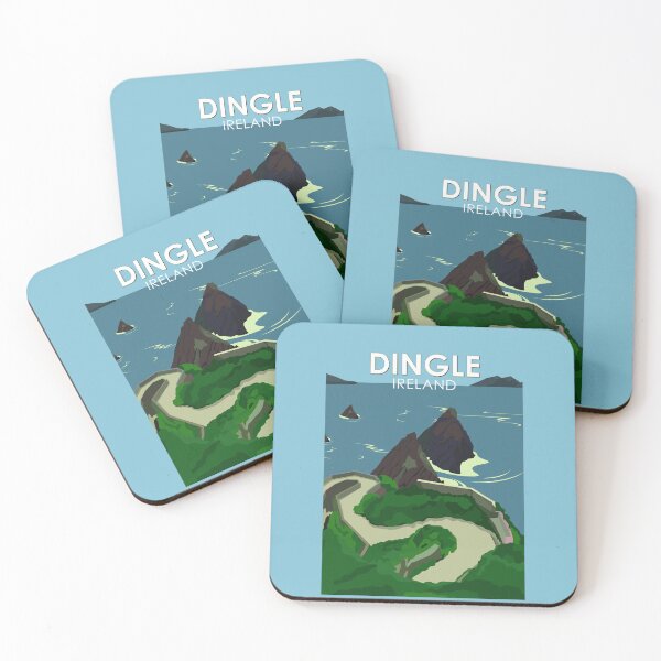 Item preview, Dingle Peninsula Ireland Travel Vintage designed and sold by KrisSidDesigns.