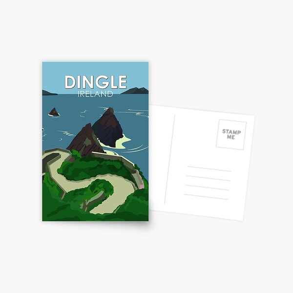 Item preview, Dingle Peninsula Ireland Travel Vintage designed and sold by KrisSidDesigns.