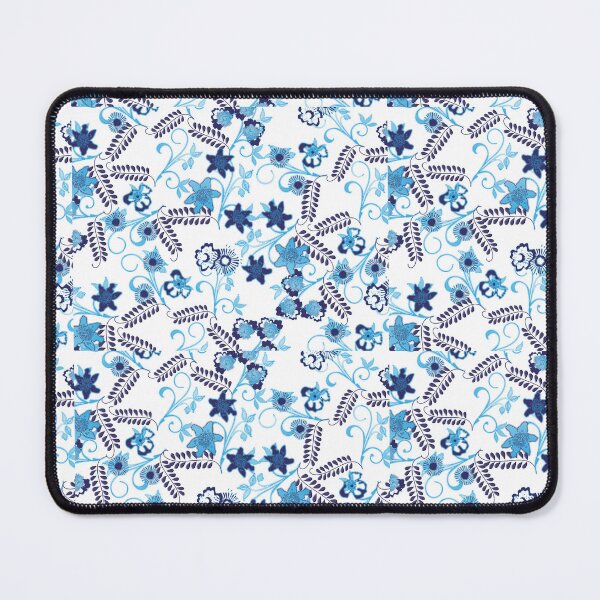 Item preview, Blue Floral Garden designed and sold by m2inspiration.