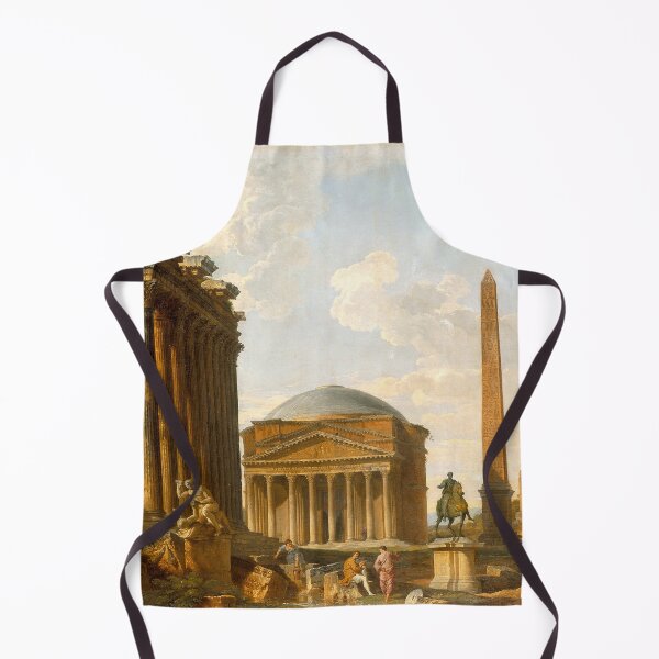 Item preview, Giovanni Paolo Panini Roman Capriccio: The Pantheon and Other Monuments designed and sold by OldTimeArt.