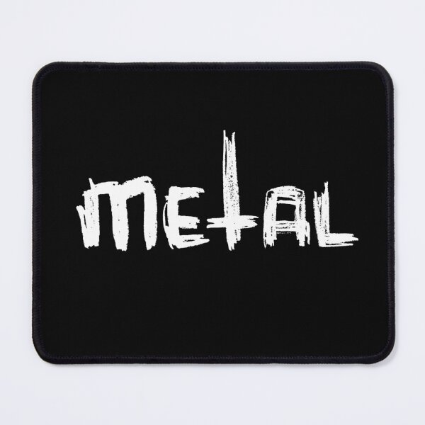 Item preview, Small Font Version: Metal Music Small Hand Writing designed and sold by badlydrawnbabe.