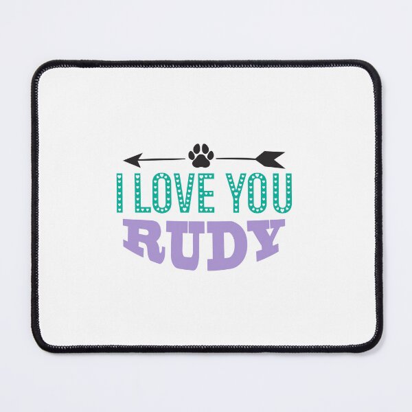Item preview, Rudy Dog Love Tag Name designed and sold by PodiShawna.