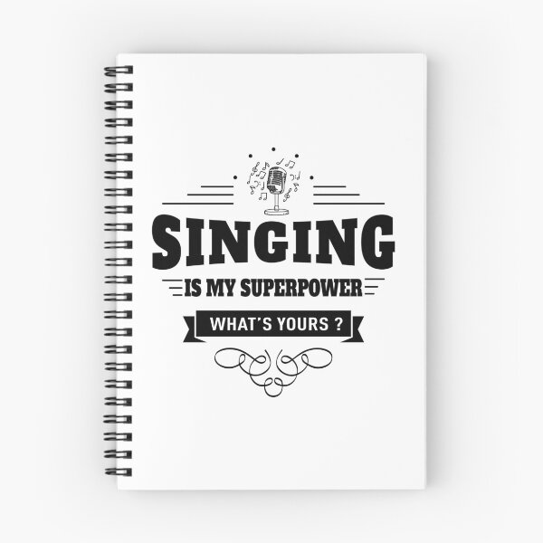 Item preview, Singing is my Superpower designed and sold by DCornel.