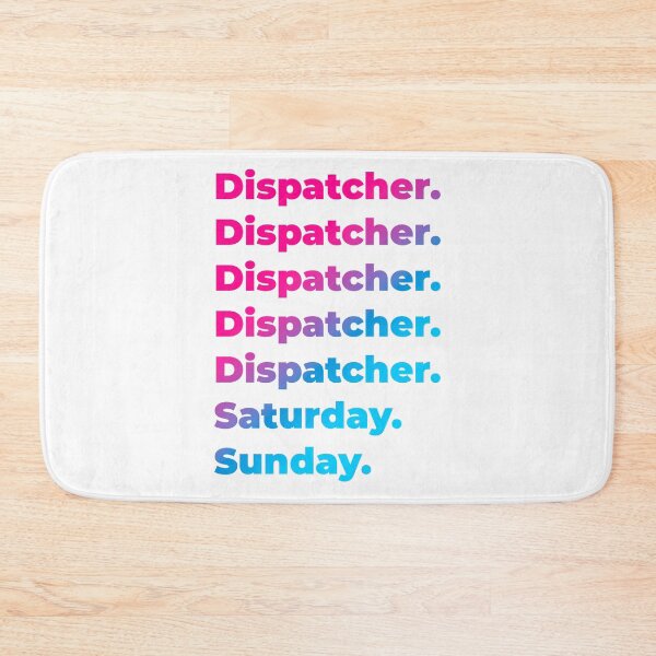 Item preview, Dispatcher work week designed and sold by SVPOD.