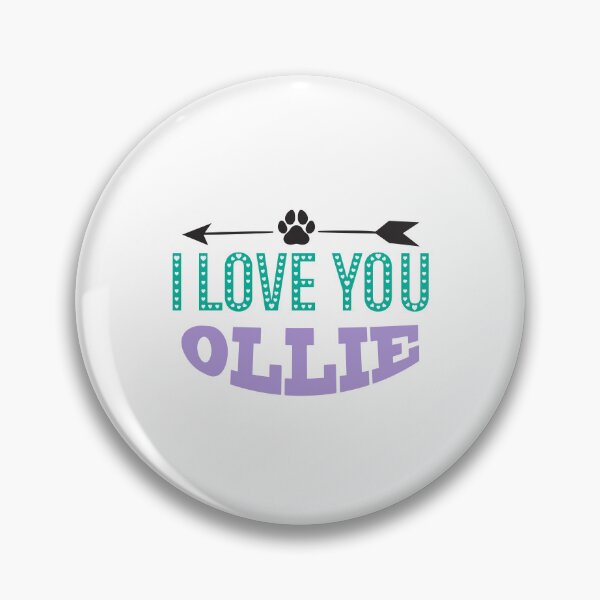 Item preview, Ollie Dog  Love Tag Name designed and sold by PodiShawna.
