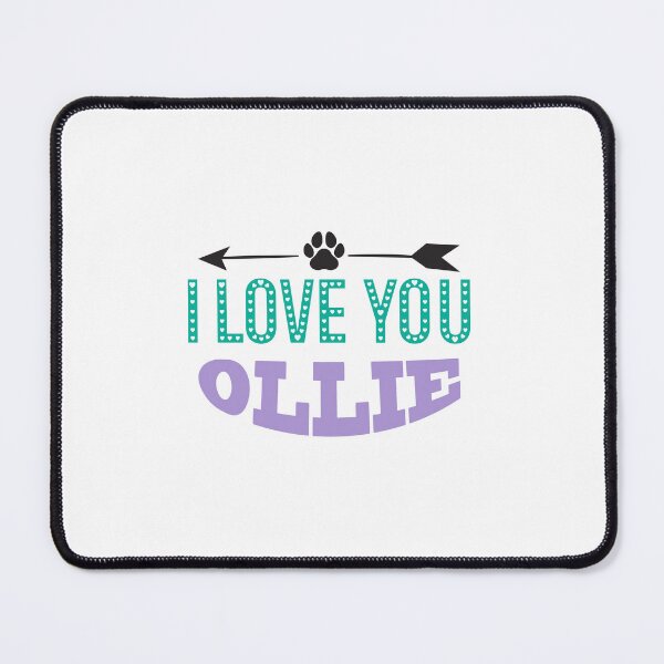 Item preview, Ollie Dog  Love Tag Name designed and sold by PodiShawna.