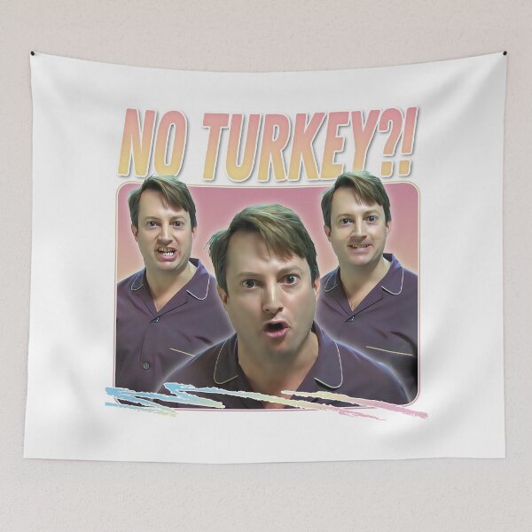 Item preview, No Turkey?! Retro Peep Show Fan Art designed and sold by AestheticNow.