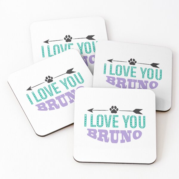 Item preview, Bruno Dog Love Tag Name designed and sold by PodiShawna.