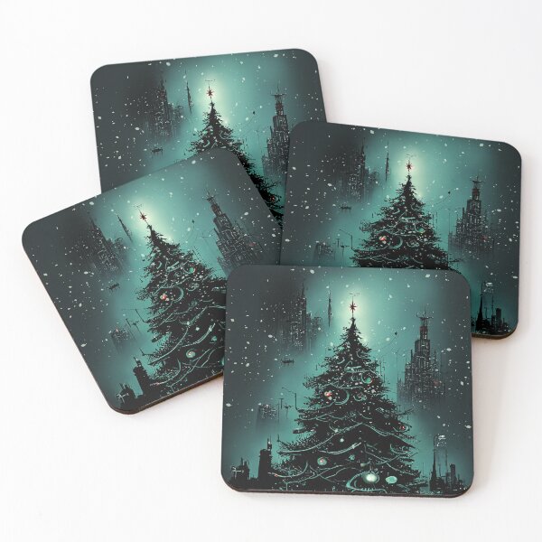Item preview, Dystopian Goth Christmas Tree designed and sold by JinxedMonster.