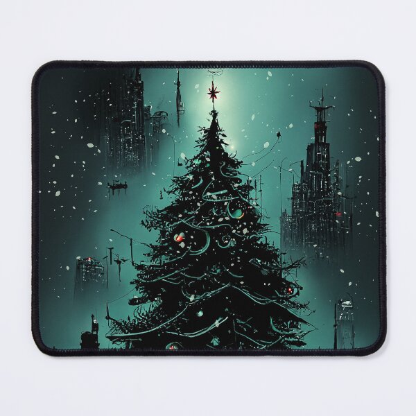 Item preview, Dystopian Goth Christmas Tree designed and sold by JinxedMonster.