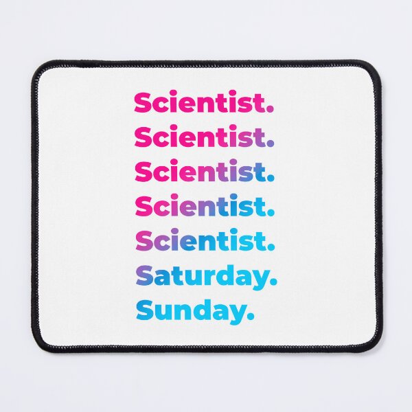 Item preview, Scientist work week designed and sold by SVPOD.
