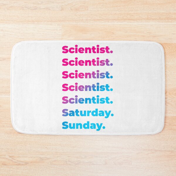 Item preview, Scientist work week designed and sold by SVPOD.