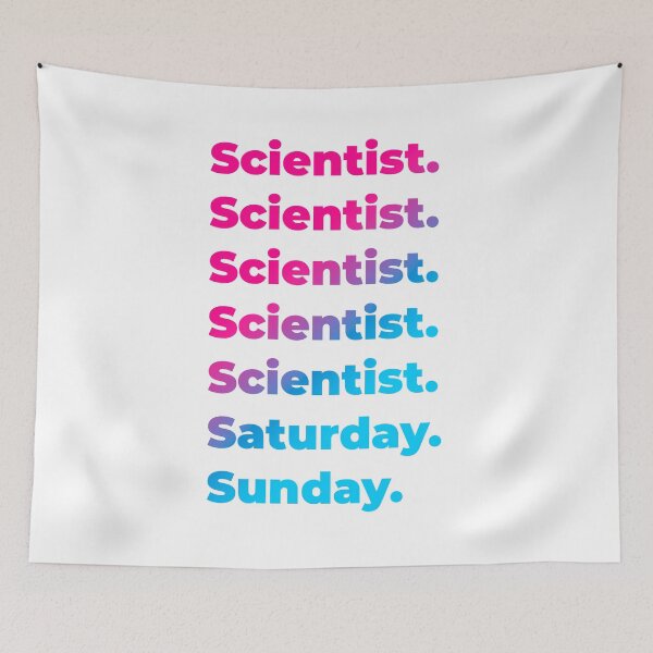 Item preview, Scientist work week designed and sold by SVPOD.