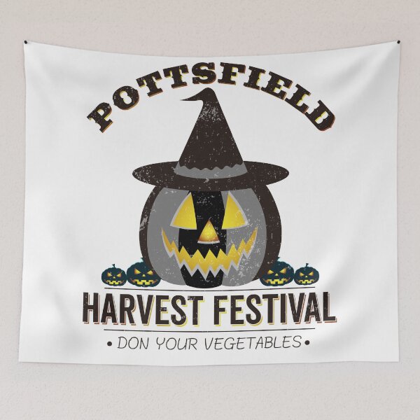 Item preview, Pottsfield Harvest Festival - Spooky Pottsfield Harvest Festival Pumpkin Vibes Halloween Design designed and sold by ALITOPRINCE.