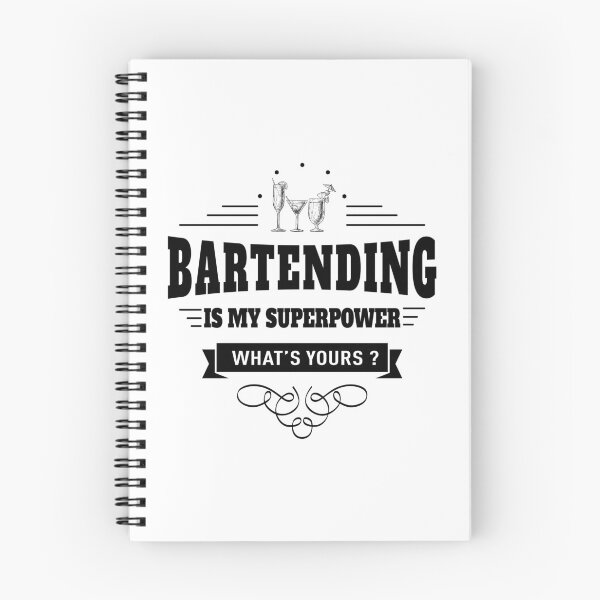 Aperçu de l'œuvre Bartending est ma superpuissance créée et vendue par DCornel.