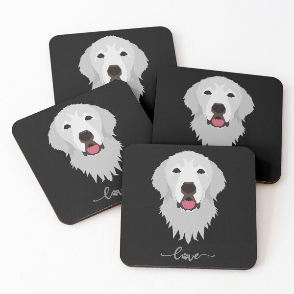 Item preview, Great Pyrenees Puppies designed and sold by The Love Quill.
