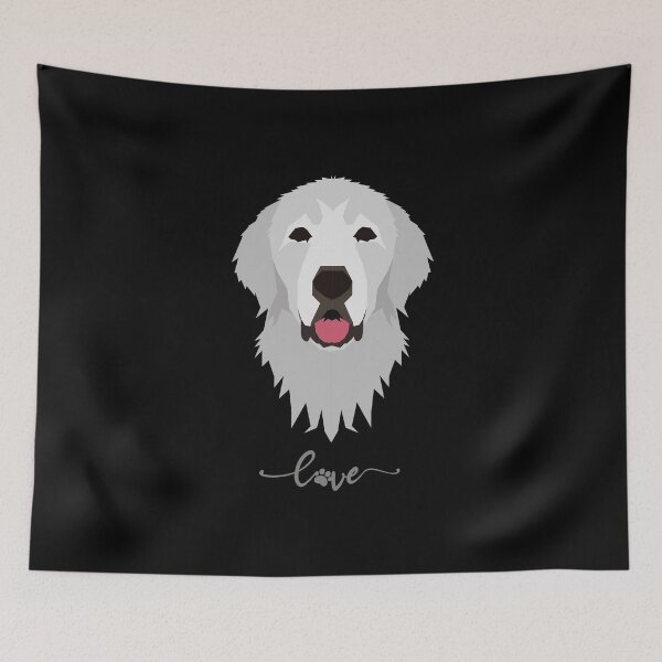 Item preview, Great Pyrenees Puppies designed and sold by The Love Quill.