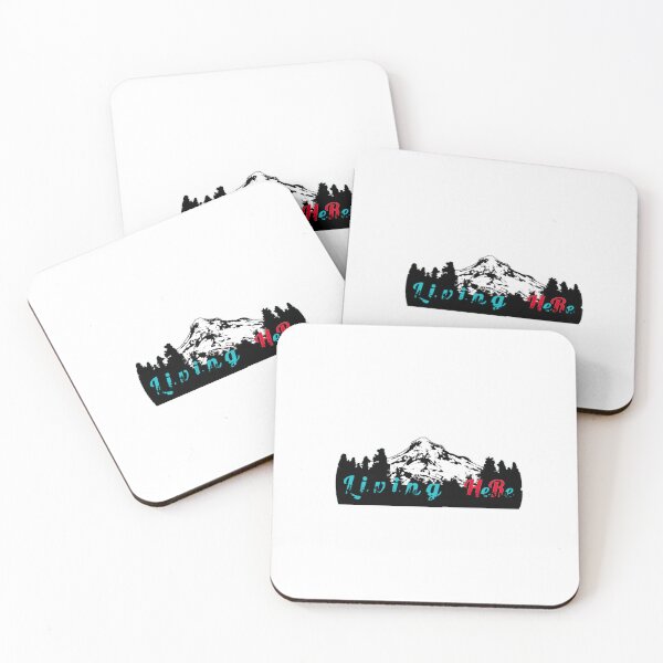 Item preview, Living Here (in hood river) designed and sold by moonmanwade.
