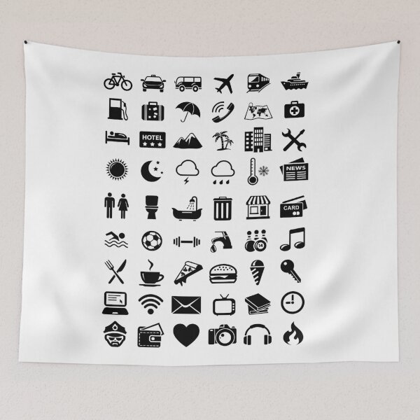 Item preview, Travel Icons Language designed and sold by DCornel.