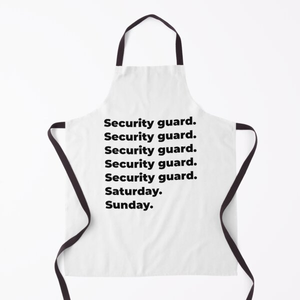 Item preview, Security guard funny workweek designed and sold by SVPOD.